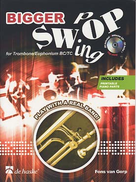 Illustration de SWING POP - Bigger swop pour trombone ou euphonium avec partie de piano PDF à imprimer