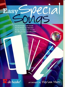 Illustration de EASY SPECIAL SONGS pour accordéon basses standards avec accords