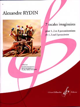Illustration de 7 Escales imaginaires pour 1, 2 et 3 percussionnistes