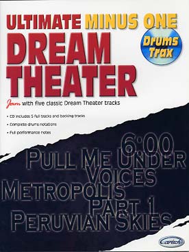 Illustration dream theater recueil avec cd
