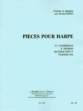 Illustration de PIECES pour harpe (tr. Payen-Moat)