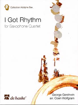 Illustration de I got rhythm pour quatuor de saxophones (tr. Wolfgram)