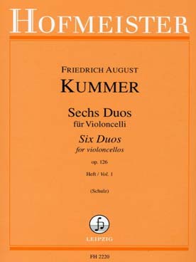 Illustration de 6 Duos op. 126 - Vol. 1