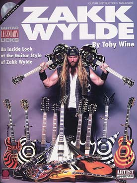 Illustration de Guitar legendary licks avec CD