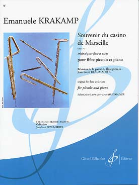 Illustration de Souvenir du casino de Marseille op. 187 (original pour flûte et piano)
