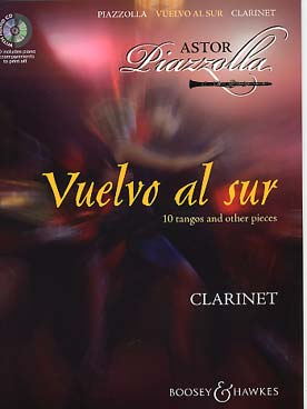 Illustration de Vuelvo al sur : 10 tangos et autres pièces inédites célèbres avec CD play-along + partie de piano PDF à imprimer