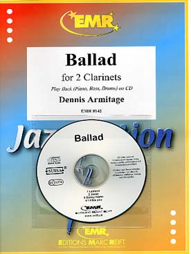 Illustration de Collection "Jazzination" avec piano + CD - Ballad (clarinettes)