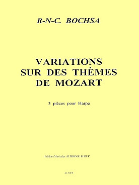 Illustration de 3 Variations sur des thèmes de Mozart