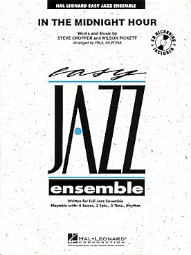 Illustration de IN THE MIDNIGHT HOUR, tr. Murtha pour ensemble jazz
