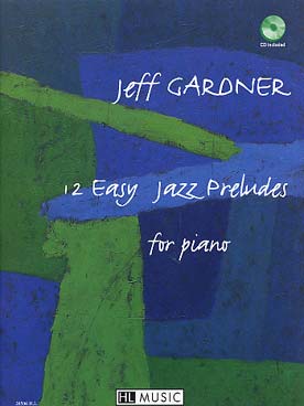Illustration de 12 Easy jazz preludes avec CD d'écoute