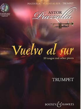 Illustration de Vuelvo al sur : 10 tangos et autres pièces inédites célèbres avec CD play-along + partie de piano PDF à imprimer