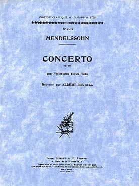 Illustration de Concerto op. 64 en mi m