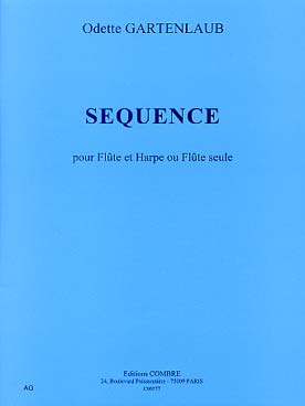Illustration de Séquence pour flûte et harpe ou flûte seule