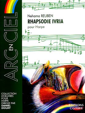 Illustration de Rhapsodie ivria pour harpe de concert à pédales ou harpe celtique ou harpe à simple mouvement