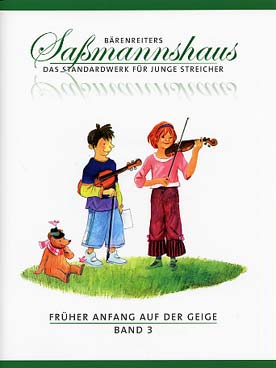 Illustration de Früher Anfang auf der Geige - Vol. 3 : duos (édition allemande 2008)