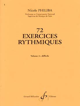 Illustration de 72 Exercices rythmiques Vol. 3