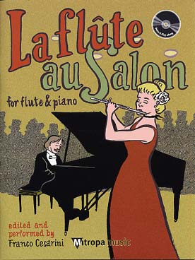 Illustration flute au salon : 7 pieces avec cd