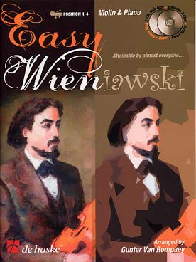 Illustration de Easy Wieniawski : 10 œuvres adaptées et simplifiées par Van Rompaey