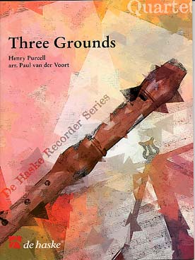Illustration de Three grounds (tr. Van der Voort pour quatuor SATB)