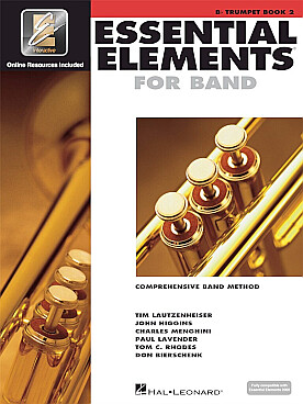 Illustration de ESSENTIAL ELEMENTS FOR BAND : méthode pour l'orchestre à l'école et  l'orchestre d'harmonie  - Vol. 2 avec accès audio (anglais)  