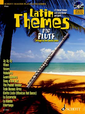 Illustration de LATIN THEMES avec CD play-along + partie de piano PDF à imprimer