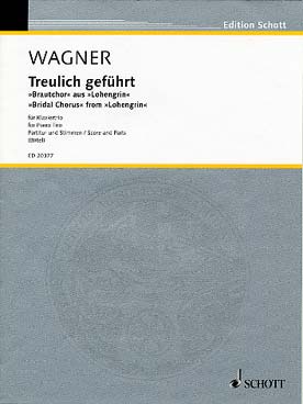 Illustration de Chœur des fiançailles de "Lohengrin"