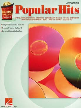 Illustration de BIG BAND PLAY ALONG - Vol. 2 : Popular hits saxophone