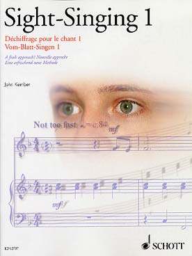 Illustration de DÉCHIFFRAGE POUR LE CHANT (sight-singing) - Vol. 1