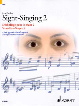 Illustration de DÉCHIFFRAGE POUR LE CHANT (sight-singing) - Vol. 2