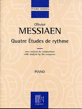 Illustration de 4 Études de rythme, avec analyse du compositeur