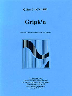 Illustration de Gripk'n pour clarinette et harpe