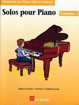 Illustration de MÉTHODE DE PIANO HAL LEONARD - Solos Vol. 3 avec CD play-along