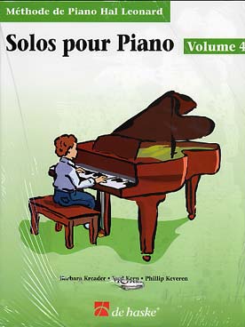 Illustration de MÉTHODE DE PIANO HAL LEONARD - Solos Vol. 4 avec CD play-along