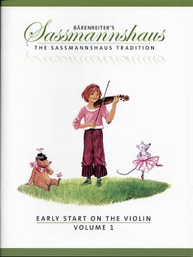 Illustration sassmannshaus early start violin vol. 1+