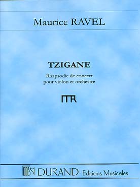 Illustration de Tzigane pour violon et orchestre