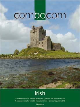 Illustration de COMBOCOM IRISH : 9 arr. pour ensemble variable (C + P en ut et si b)