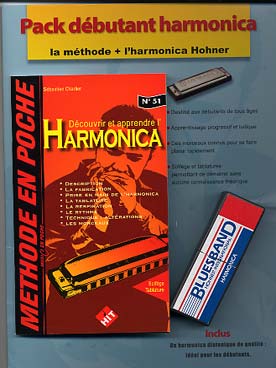 Illustration pack debutant : methode + harmonica