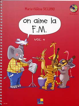 Illustration siciliano  on aime la fm - 4e annee