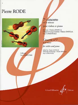 Illustration de Concerto N° 7 en la m (rév. Dancla et Comentale)