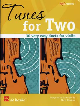 Illustration de Tunes for two : 30 duos très faciles