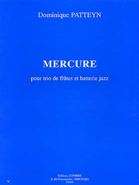 Illustration de Mercure pour trio de flûtes et batterie jazz