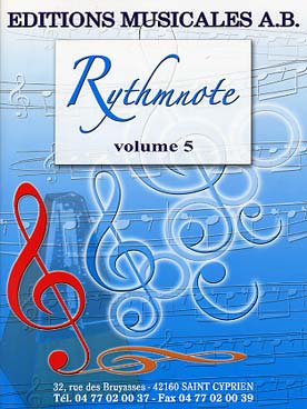 Illustration de Rythmnote - Vol. 5 avec fichier MP3 à télécharger