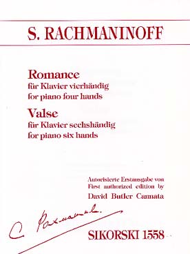 Illustration rachmaninov romance et valse
