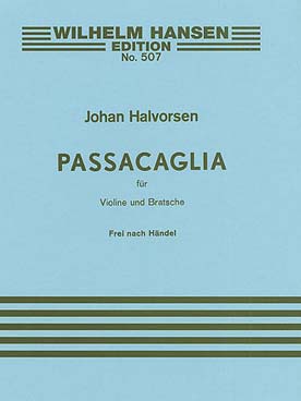 Illustration de Passacaglia d'après Haendel