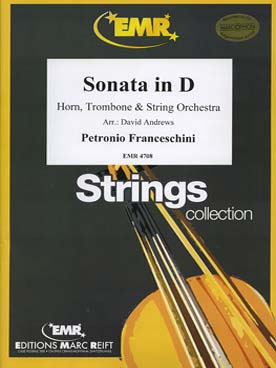 Illustration de Sonata en ré pour cor, trombone et cordes