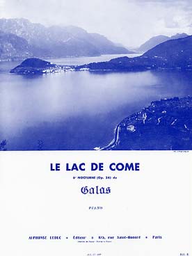 Illustration de Le Lac de Côme, nocturne op. 24