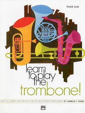 Illustration learn to play the trombone vol. 1