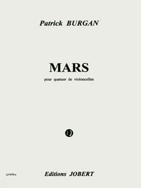 Illustration de Mars pour quatuor de violoncelles