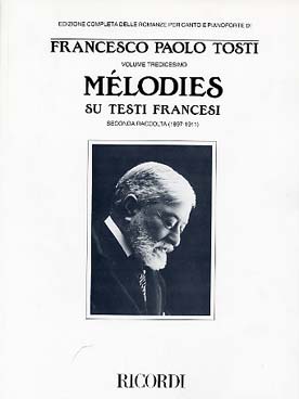 Illustration de Melodies su testi francesi II racolta