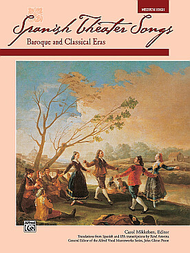 Illustration de SPANISH THEATER SONGS Baroque and classique eras